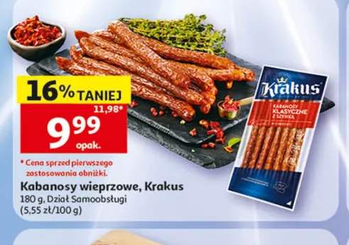 Kabanosy wieprzowe Krakus