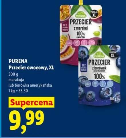 Przecier owocowy XL Purena marakuja