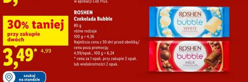 Czekolada Bubble Roshen