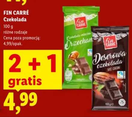 Czekolada deserowa Fin Carré