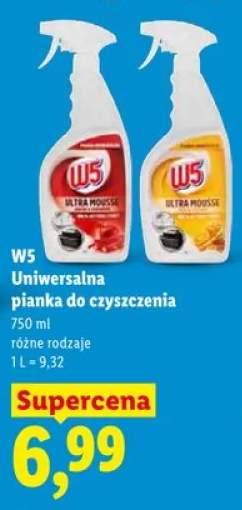 Uniwersalna pianka do czyszczenia W5
