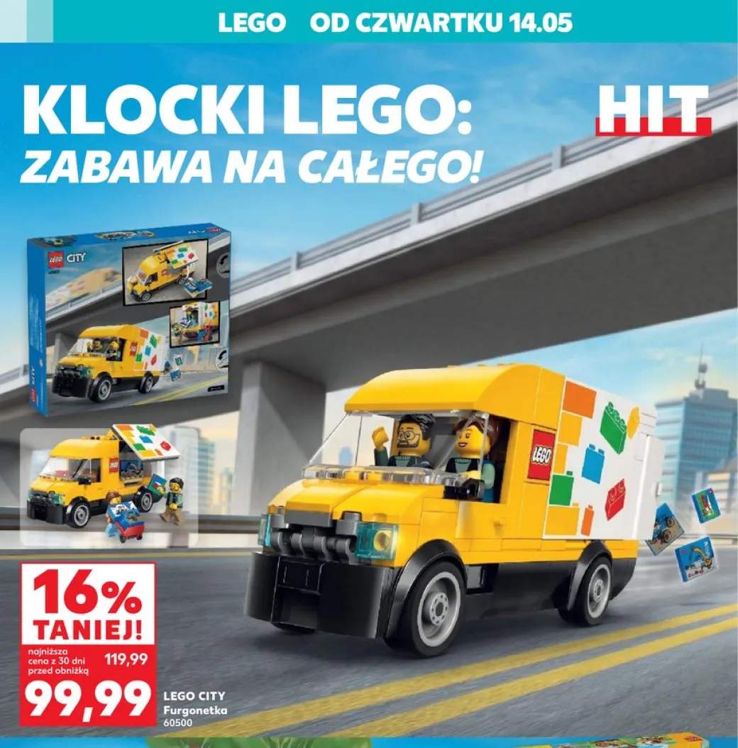 Klocki LEGO CITY Furgonetka 60500
