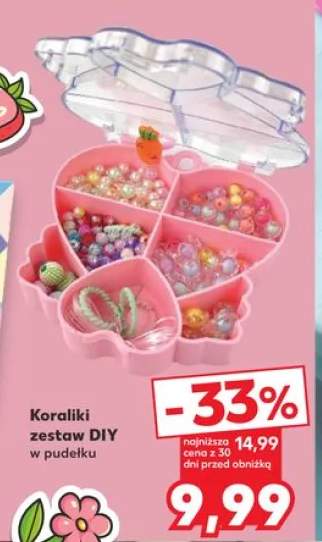 Koraliki zestaw DIY w pudełku
