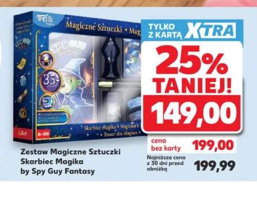 Zestaw Magiczne Sztuczki Skarbiec Magika by Spy Guy Fantasy Trefl
