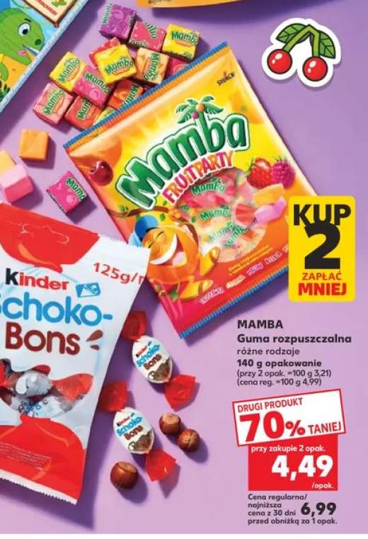 Guma rozpuszczalna Mamba Fruit Party