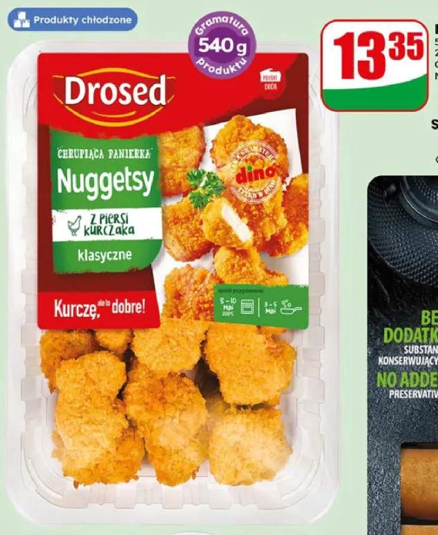 Nuggetsy z piersi kurczaka klasyczne Drosed