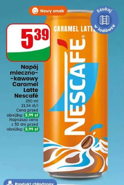 Napój mleczno-kawowy Caramel Latte Nescafé