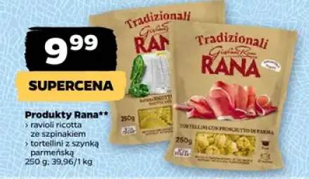Ravioli ricotta ze szpinakiem Rana