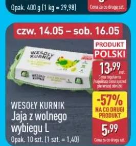 Jaja z wolnego wybiegu L WESOŁY KURNIK