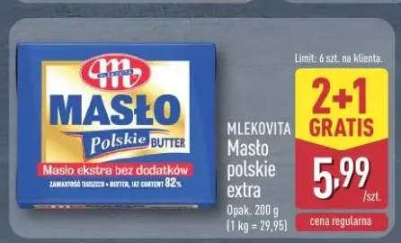Masło polskie extra MLEKOVITA