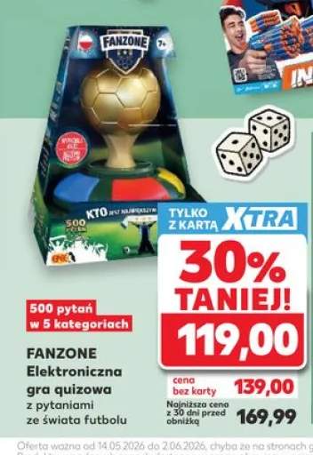 Elektroniczna gra quizowa z pytaniami ze świata futbolu FANZONE