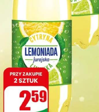 Lemoniada gazowana cytryna limonka Jurajska
