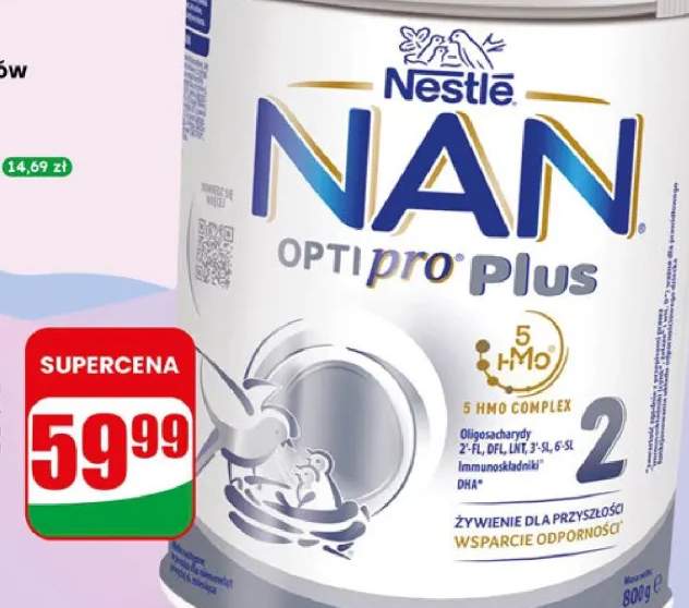 Mleko Nestlé Nan Optipro Plus 2