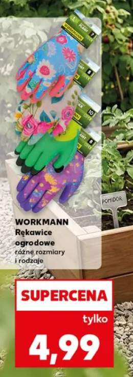 Rękawice ogrodowe WORKMANN