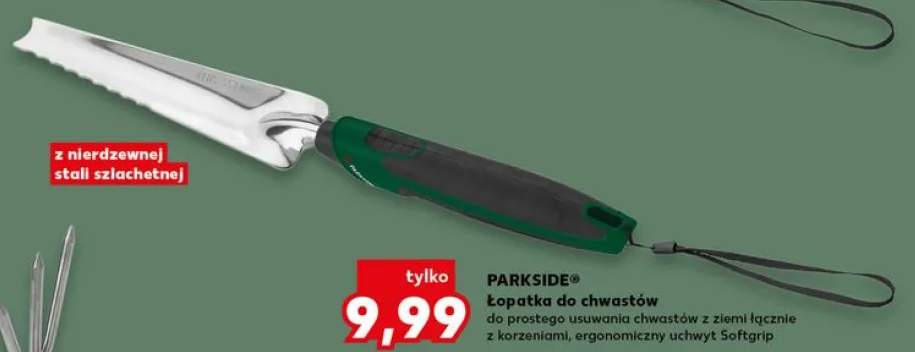 Łopatka do chwastów PARKSIDE z nierdzewnej stali szlachetnej