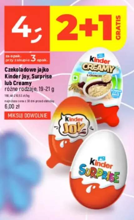 Czekoladowe jajko Kinder
