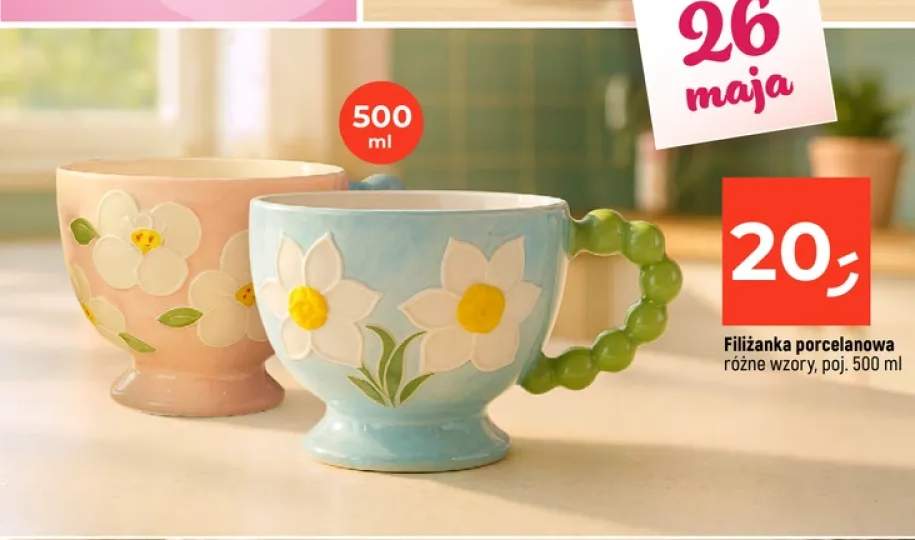 Filiżanka porcelanowa 500ml