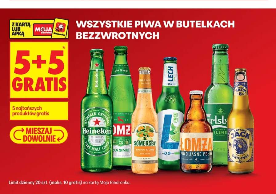 Piwo Łomża Jasne