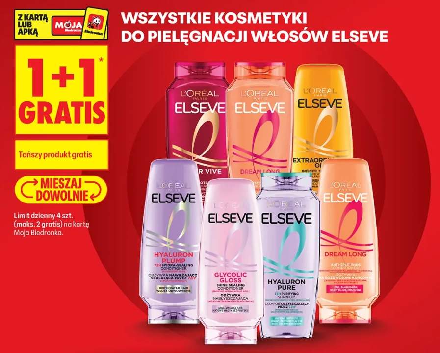 Kosmetyki do pielęgnacji włosów Elseve