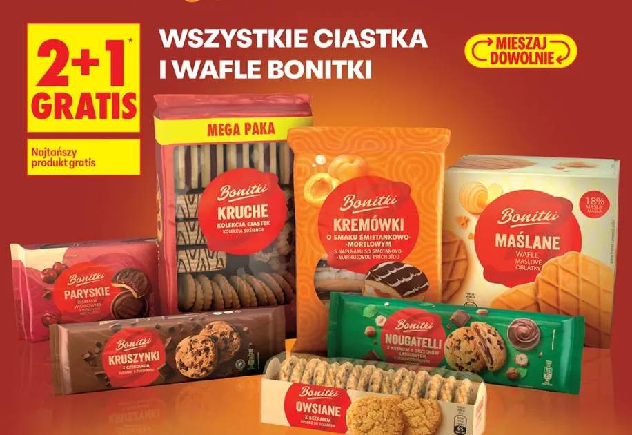 Ciastka Kruche Mega Paka Bonitki
