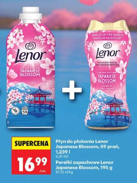 Perełki zapachowe Lenor Japanese Blossom
