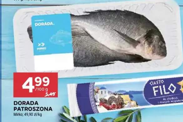 Dorada patroszona Mirko