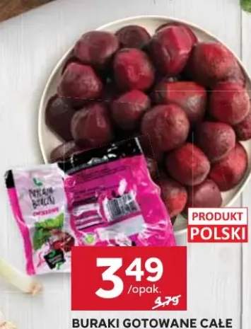 Buraki gotowane całe