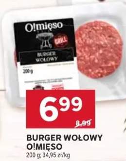 Burger wołowy O!Mięso