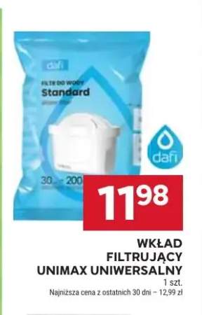 Wkład filtrujący Dafi Unimax Uniwersalny