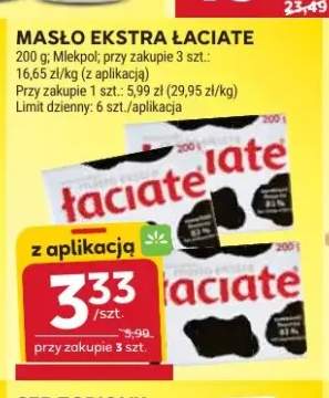 Masło ekstra Łaciate 200g