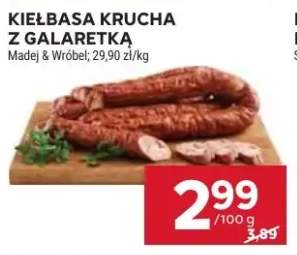 Kiełbasa krucha z galaretką Madej & Wróbel