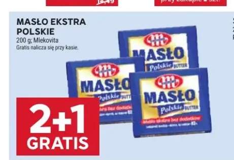 Masło ekstra polskie Mlekovita