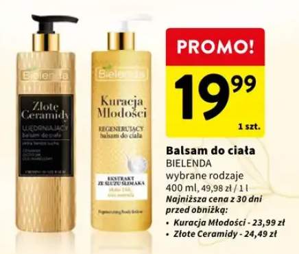 Balsam do ciała Bielenda Kuracja Młodości