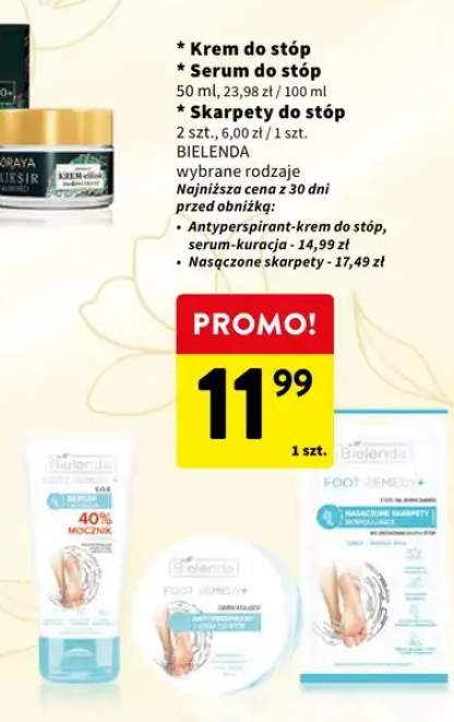 Krem do stóp Bielenda Antyperspirant-krem