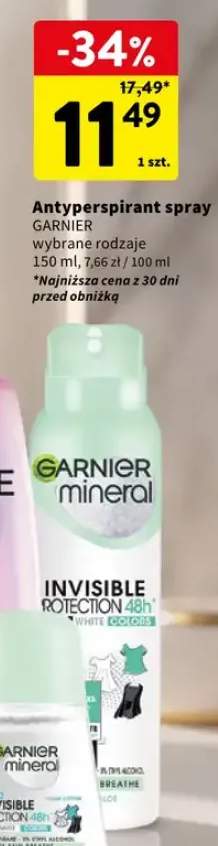Antyperspirant spray Garnier