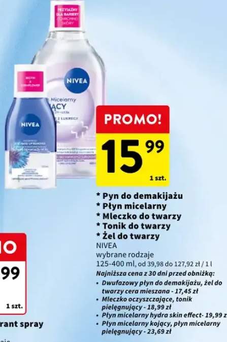 Płyn do demakijażu NIVEA