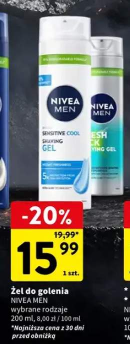 Żel do golenia Nivea Men
