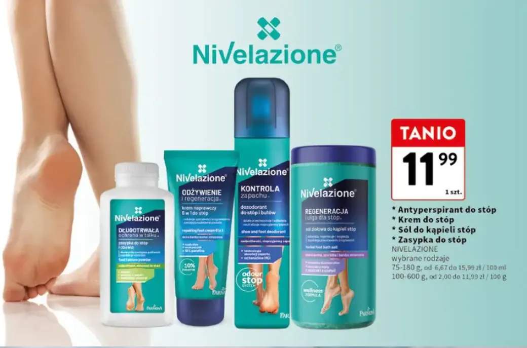 Krem do stóp Nivelazione