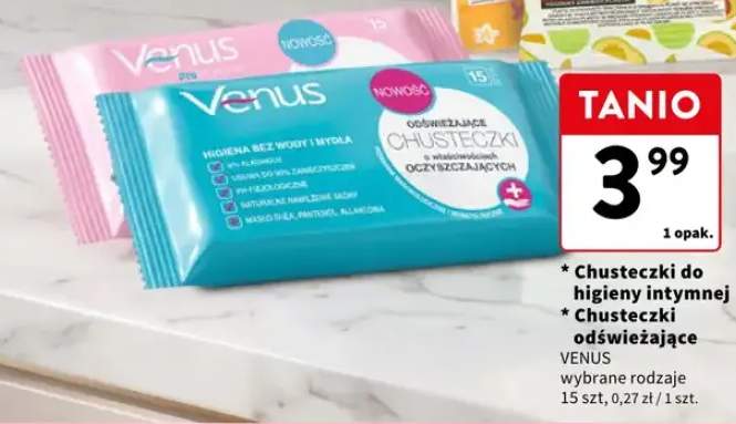 Chusteczki do higieny intymnej VENUS