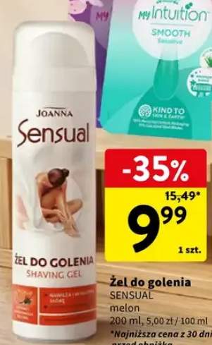Żel do golenia SENSUAL melon