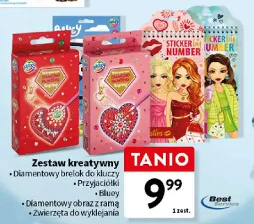 Zestaw kreatywny diamentowy brelok do kluczy Best Service