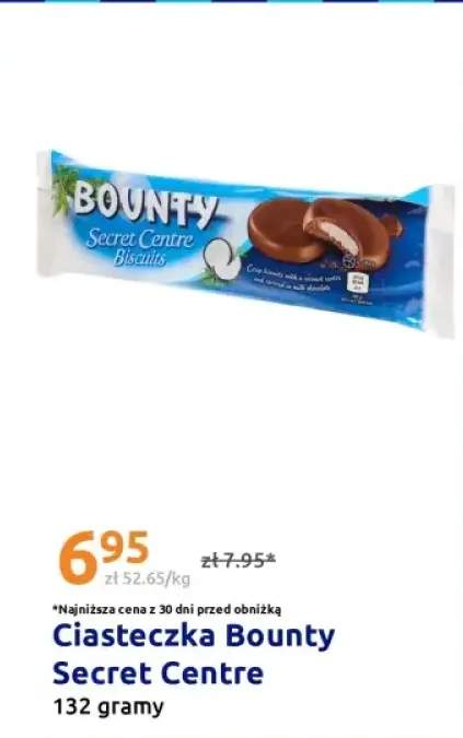 Ciasteczka Bounty Secret Centre