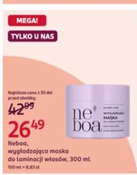 Wygładzająca maska do laminacji włosów Neboa 300ml