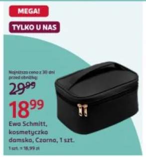 Kosmetyczka damska Ewa Schmitt czarna