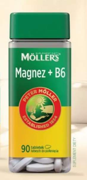 Suplement diety Möller's Magnez + B6