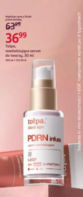 Rewitalizujące serum do twarzy Tołpa ideal age PDRN infuse