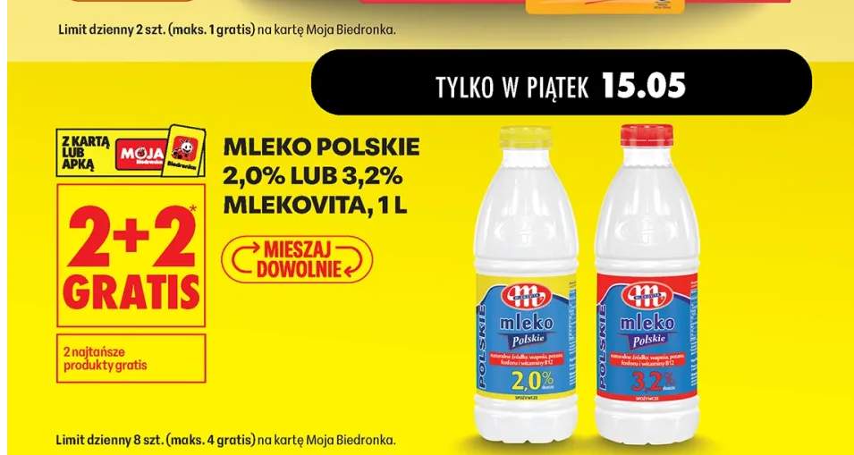 Mleko Polskie 2,0% Mlekovita