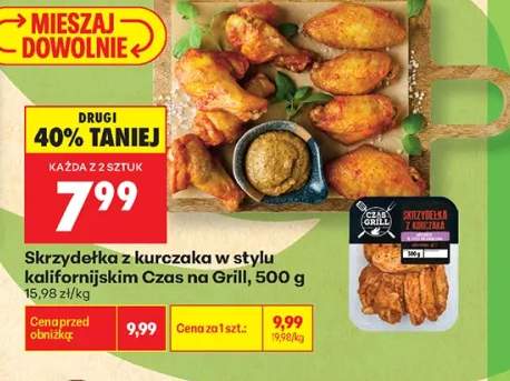 Skrzydełka z kurczaka w stylu kalifornijskim Czas na Grill