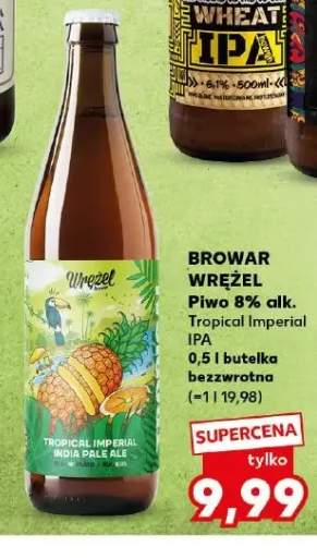 Piwo Wrężel Tropical Imperial IPA 8% alk.
