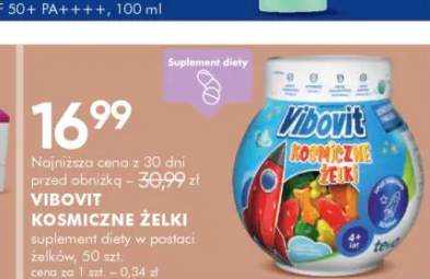 Suplement diety w postaci żelków VIBOVIT KOSMICZNE ŻELKI
